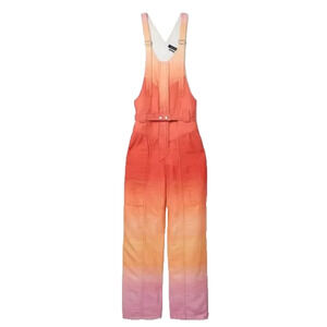 ISABEL MARANT Keishatd Jumpsuit Orange Ombre Sleeveless Cotton Linen 36 6 S